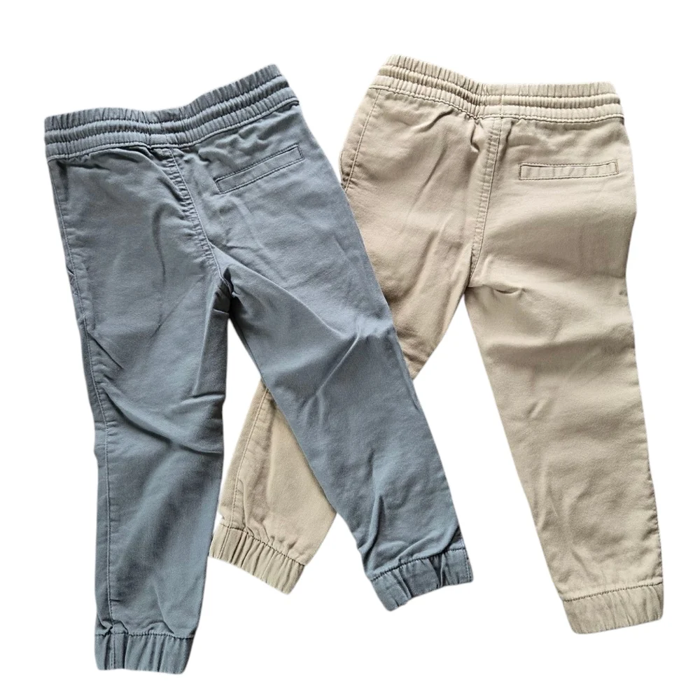 Toddler Stretchy Waist Khaki Pants